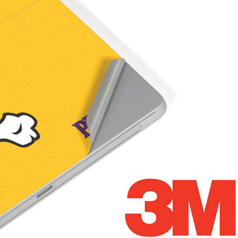 East Carolina University ECU Pirates Logo Yellow Surface Go Skin