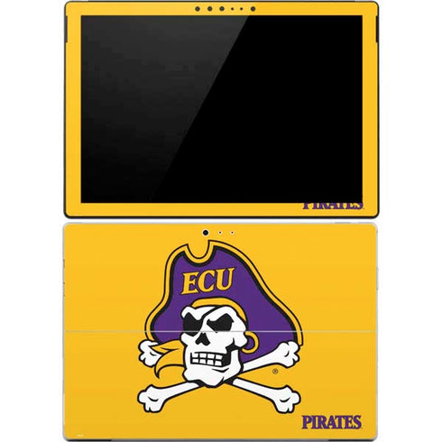 East Carolina University ECU Pirates Logo Yellow Surface Pro 4 Skin