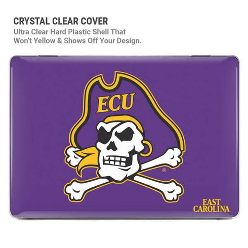 East Carolina University ECU Pirates MacBook Pro 15in (2016-19) Case plus Skin