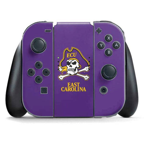 East Carolina University ECU Pirates Nintendo Switch (2017-2021) Joy-Con Controller Skin