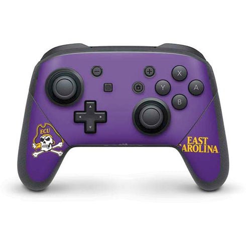 East Carolina University ECU Pirates Nintendo Switch Pro Controller Skin