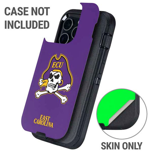 East Carolina University ECU Pirates Otterbox Defender iPhone Skin