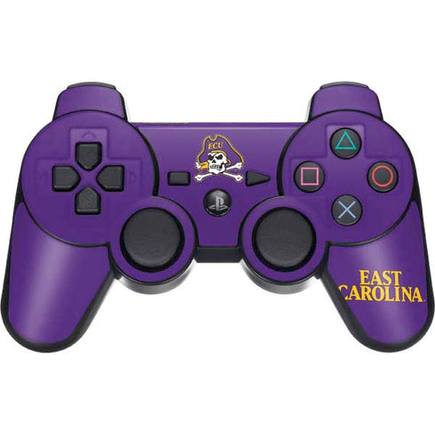 East Carolina University ECU Pirates PS3 Dual Shock wireless controller Skin