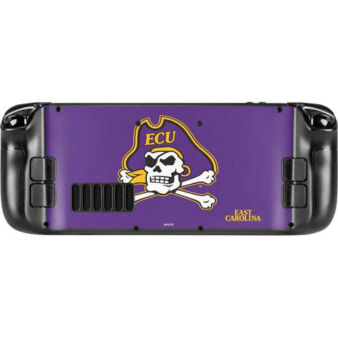 East Carolina University ECU Pirates Steam Deck Handheld Gaming Computer Skin