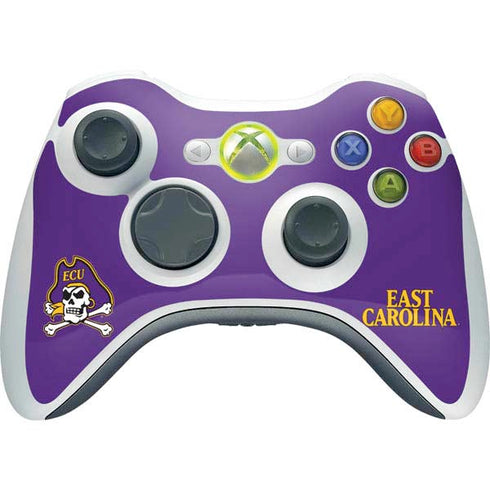 East Carolina University ECU Pirates Xbox 360 Wireless Controller Skin