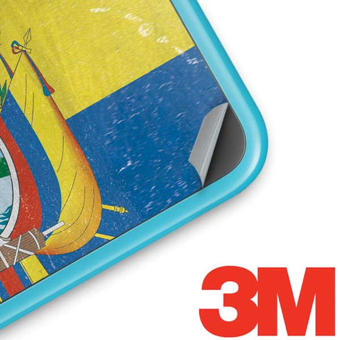 Ecuador Flag Distressed Nintendo 2DS XL (2017) Skin