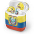 Ecuador Flag Distressed Apple AirPods 2 Skin