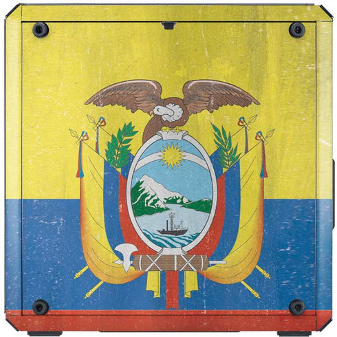 Ecuador Flag Distressed Cooler Master MasterBox Q300L Mini Tower Skin