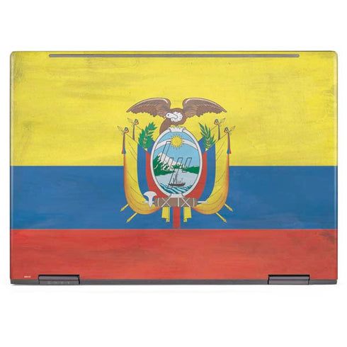 Ecuador Flag Distressed HP Envy Skin