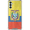 Ecuador Flag Distressed Galaxy A13 5G Clear Case