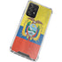 Ecuador Flag Distressed Galaxy A52 5G Clear Case