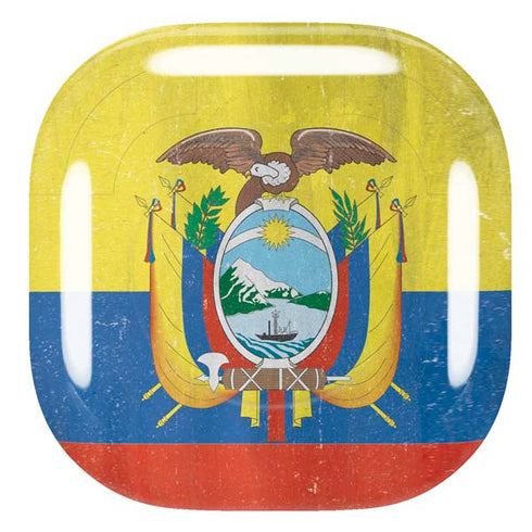 Ecuador Flag Distressed Galaxy Buds Pro Skin