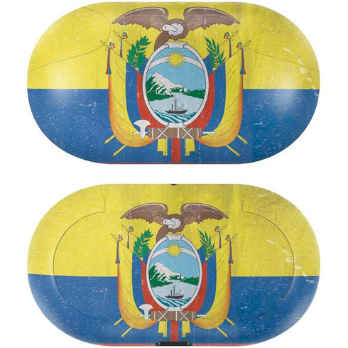 Ecuador Flag Distressed Galaxy Buds Skin