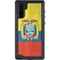 Ecuador Flag Distressed Galaxy Note 10 Waterproof Case