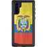 Ecuador Flag Distressed Galaxy Note 10 Waterproof Case