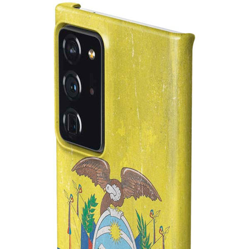 Ecuador Flag Distressed Galaxy Note20 Ultra 5G Lite Case