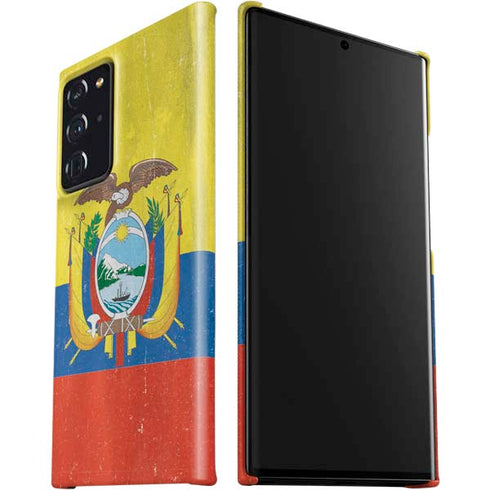 Ecuador Flag Distressed Galaxy Note20 Ultra 5G Lite Case