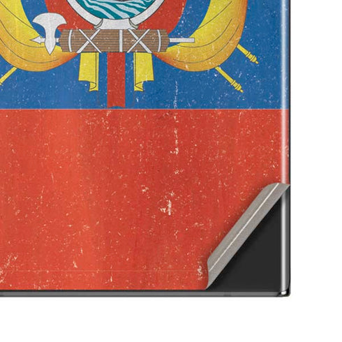 Ecuador Flag Distressed Galaxy Note20 Ultra 5G Skin