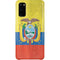 Ecuador Flag Distressed Galaxy S20 Lite Case