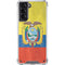 Ecuador Flag Distressed Galaxy S21 5G Clear Case