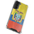 Ecuador Flag Distressed Galaxy S21 5G Clear Case