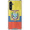 Ecuador Flag Distressed Galaxy S23 FE Clear Case
