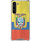 Ecuador Flag Distressed Galaxy S23 Plus Clear Case