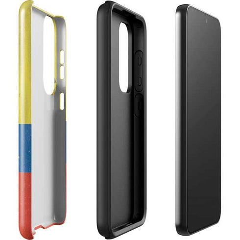 Ecuador Flag Distressed Galaxy S23 Plus Pro Case