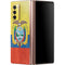 Ecuador Flag Distressed Galaxy Z Fold2 5G Skin