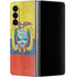 Ecuador Flag Distressed Galaxy Z Fold4 5G Skin