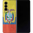 Ecuador Flag Distressed Galaxy Z Fold4 5G Skin