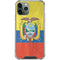 Ecuador Flag Distressed iPhone 11 Pro Max Clear Case