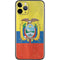 Ecuador Flag Distressed iPhone 11 Pro Skin