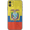 Ecuador Flag Distressed iPhone 11 Skin