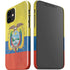 Ecuador Flag Distressed iPhone 12 Mini Lite Case