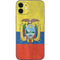 Ecuador Flag Distressed iPhone 12 Mini Skin
