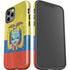 Ecuador Flag Distressed iPhone 12 Pro Impact Case