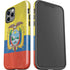 Ecuador Flag Distressed iPhone 12 Pro Max Impact Case