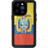 Ecuador Flag Distressed iPhone 14 Pro Waterproof Case