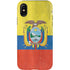Ecuador Flag Distressed iPhone X Pro Case