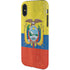 Ecuador Flag Distressed iPhone X Pro Case