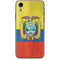 Ecuador Flag Distressed iPhone XR Skin