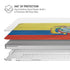 Ecuador Flag Distressed MacBook Pro 13in (2020) Case plus Skin