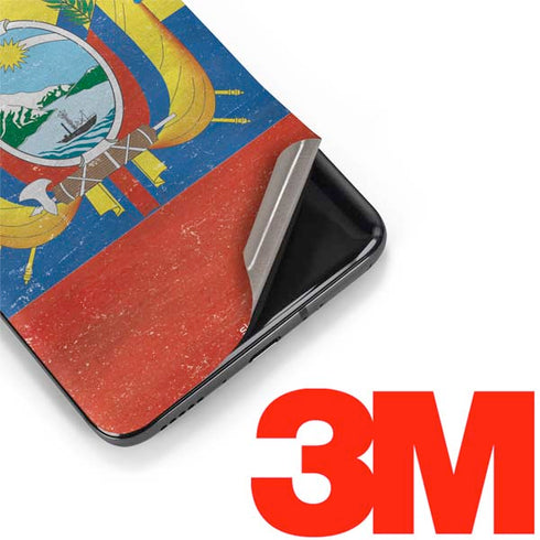 Ecuador Flag Distressed OnePlus 7 Pro Skin