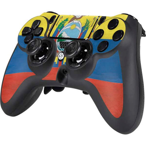 Ecuador Flag Distressed PS4/PC SCUF Impact Controller Skin