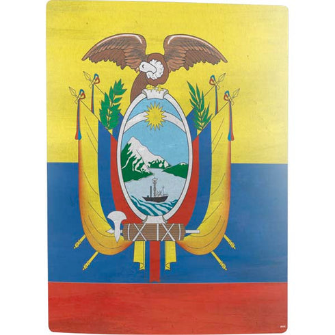 Ecuador Flag Distressed PS5 Digital Edition Bundle Skin