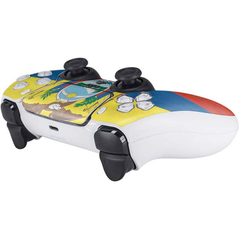 Ecuador Flag Distressed PS5 Controller Skin