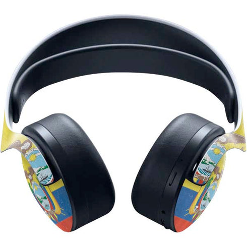 Ecuador Flag Distressed PULSE 3D Wireless Headset for PS5 Skin