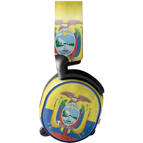Ecuador Flag Distressed SteelSeries Arctis 5 Skin