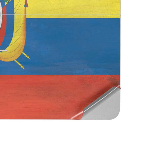 Ecuador Flag Distressed Surface Laptop Studio Skin